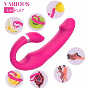 Double Passion Bendable dildo vibrator